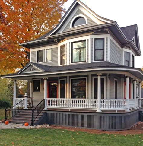 metal railing on victorian house|examples of victorian style porches.